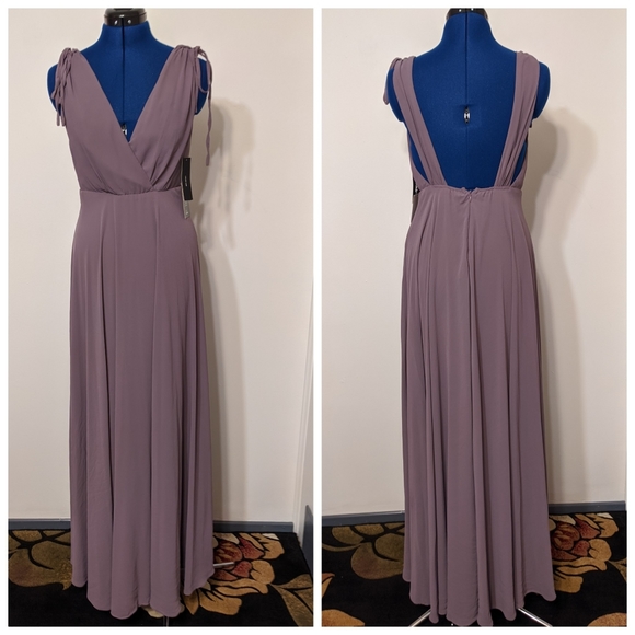 Lulu's Dance The Night Away Backless Maxi Dress - Picture 2 of 3